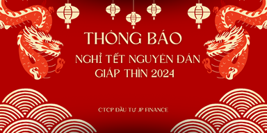 THÔNG BÁO LỊCH NGHỈ TẾT NGUYÊN ĐÁN 2024